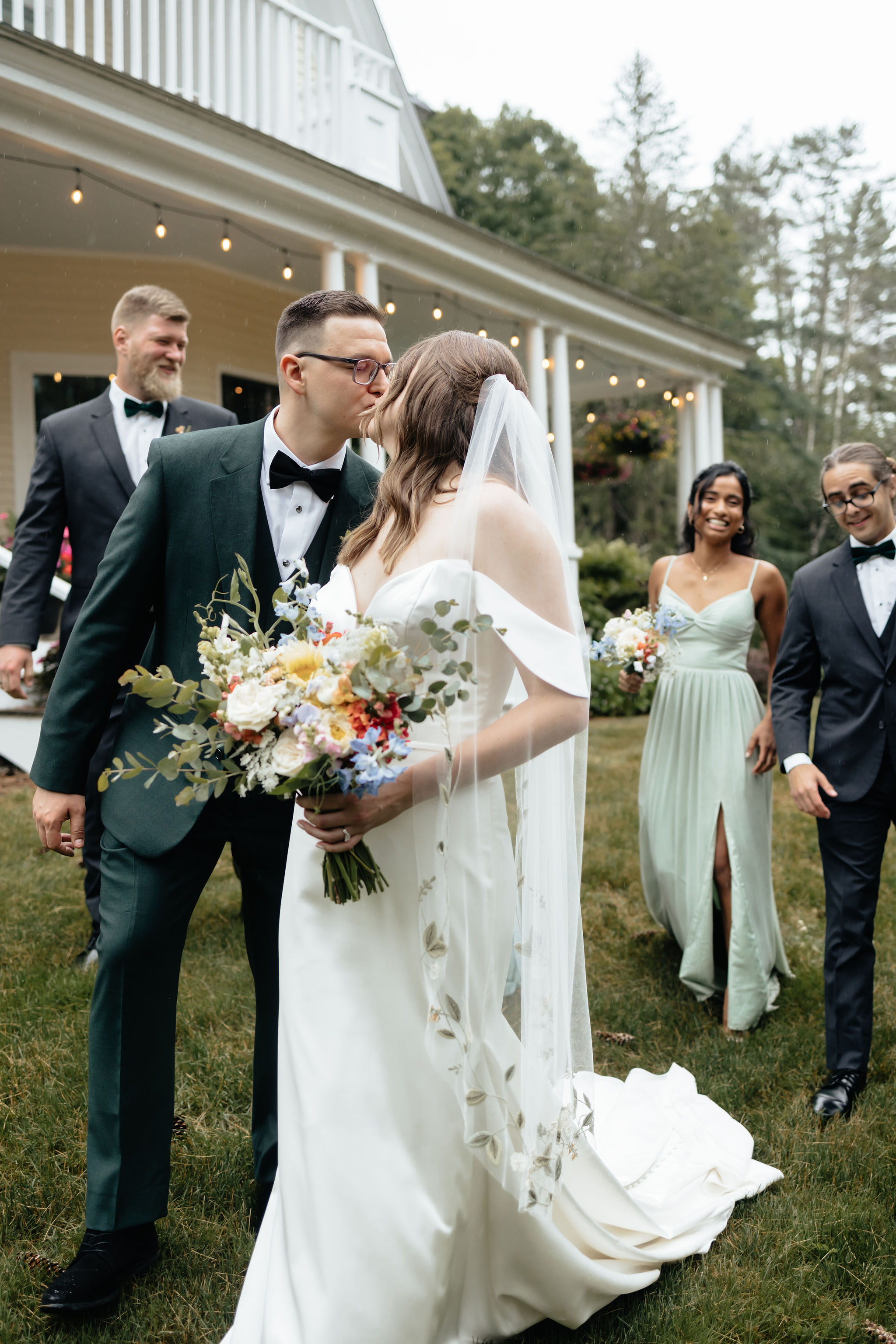 3C5A8380 bride and groom kissing