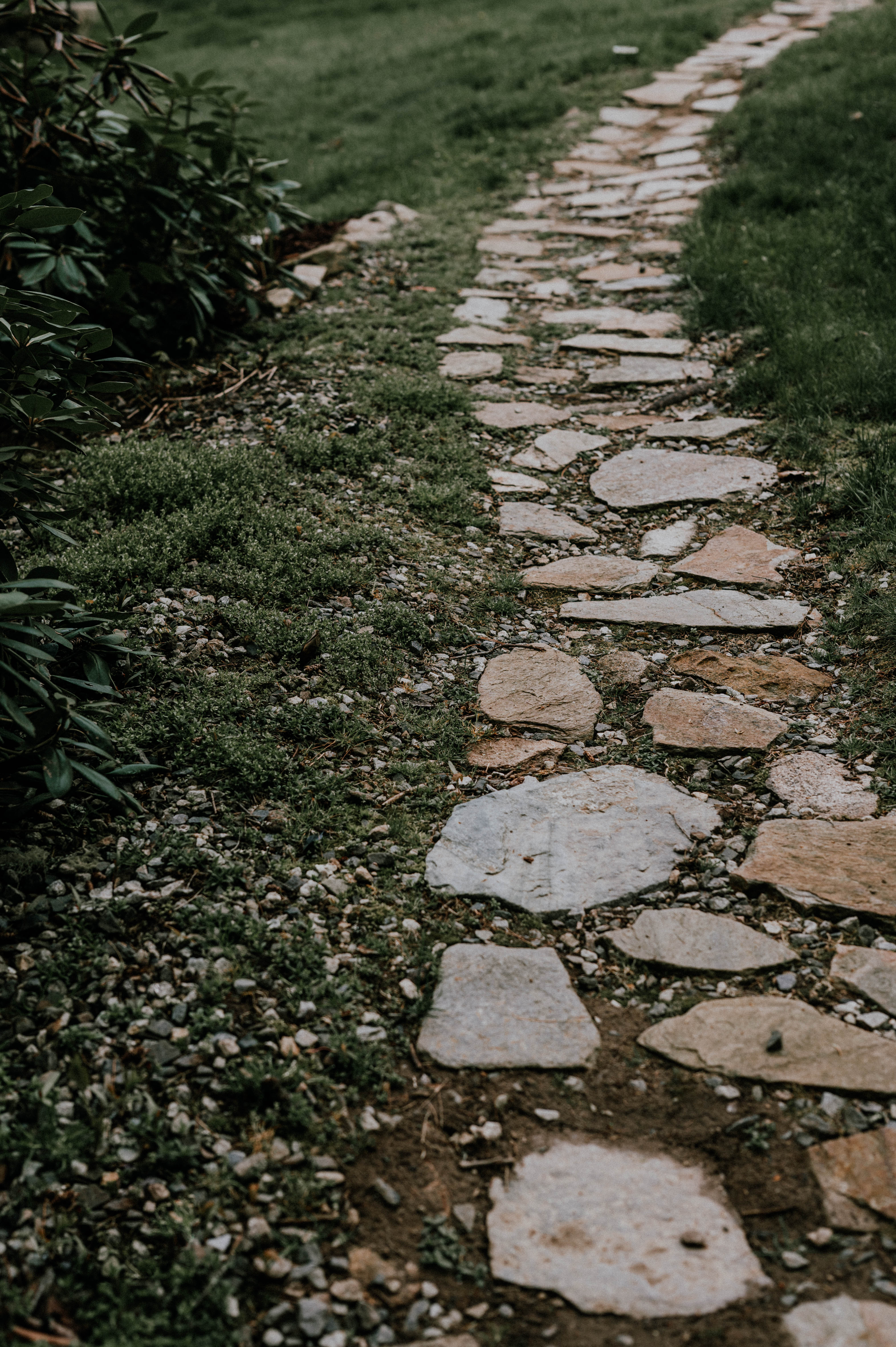 stone walkway